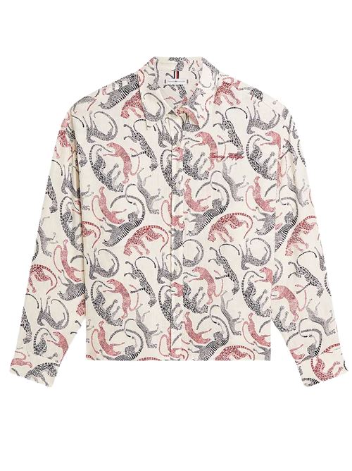 Camicia in lino fantasia Tommy Hilfiger | WW0WW505560F6